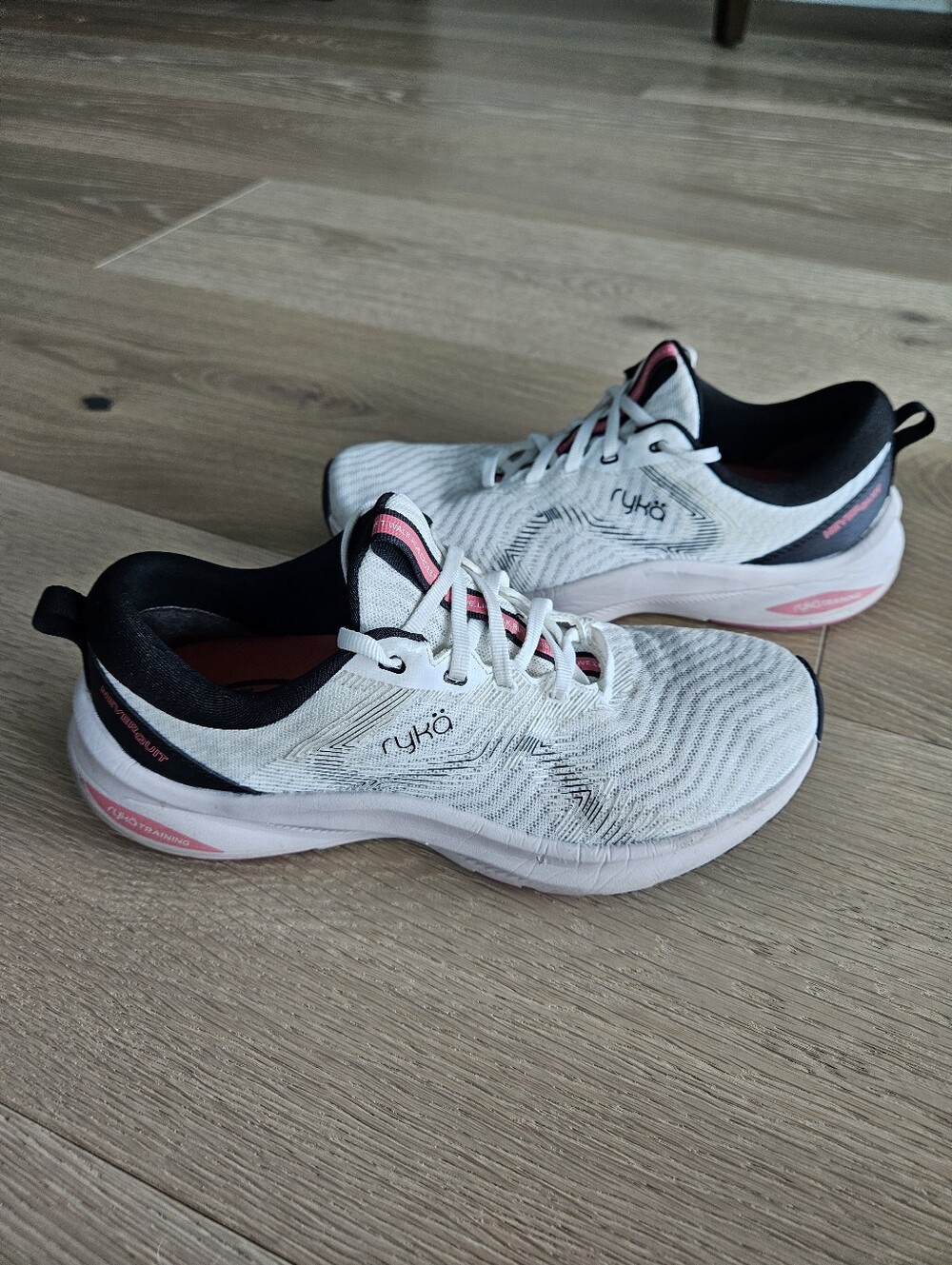 RYKA Never Quit Women's Shoe - White Size 8